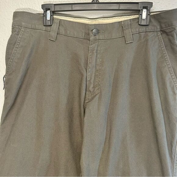 Columbia Sportswear Company Men’s 36x32 Straight Leg Green/Gray Work Cargo Pants - Picture 4 of 15